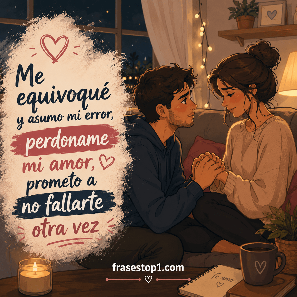 frases para pedir perdon